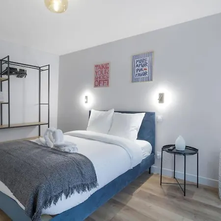 Apartmán 3 Cozy Near Galeries Lafayette-12pers *